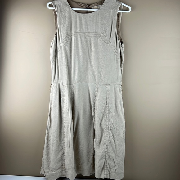 Michael  Kors Sleeveles Linen Dress - Picture 9 of 13